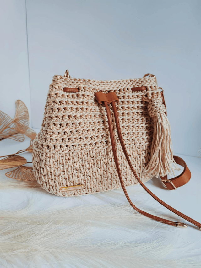Sac Mila – Le seau crochet fait main à Nice
