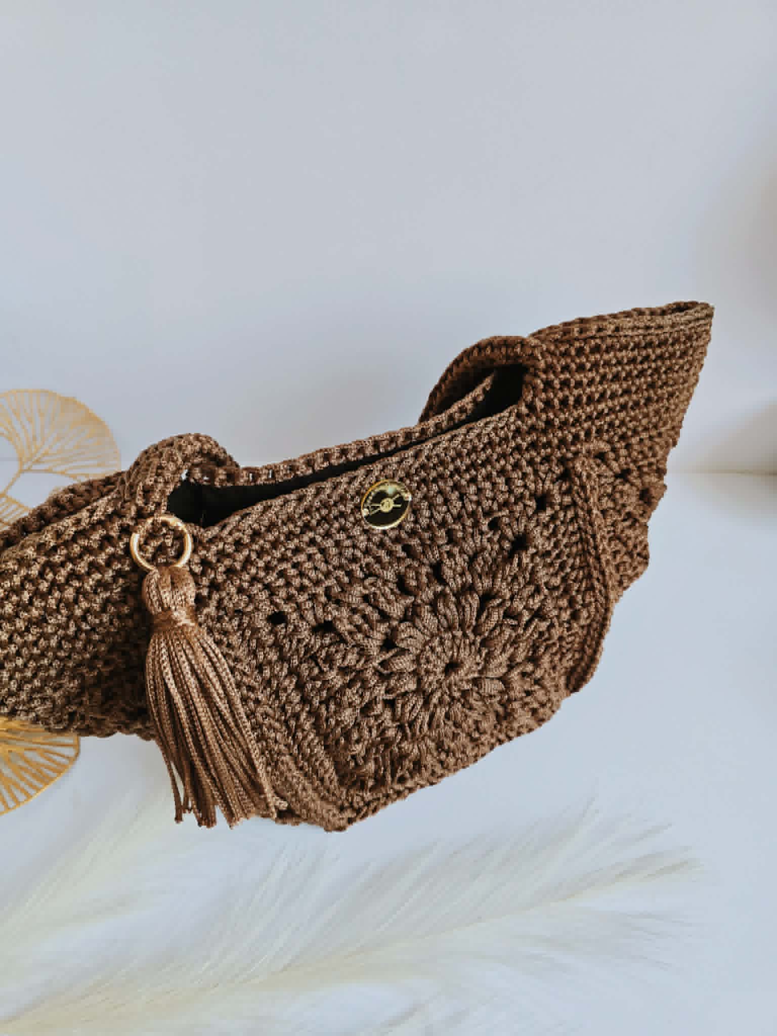 Aurora – Grand sac fourre-tout en crochet